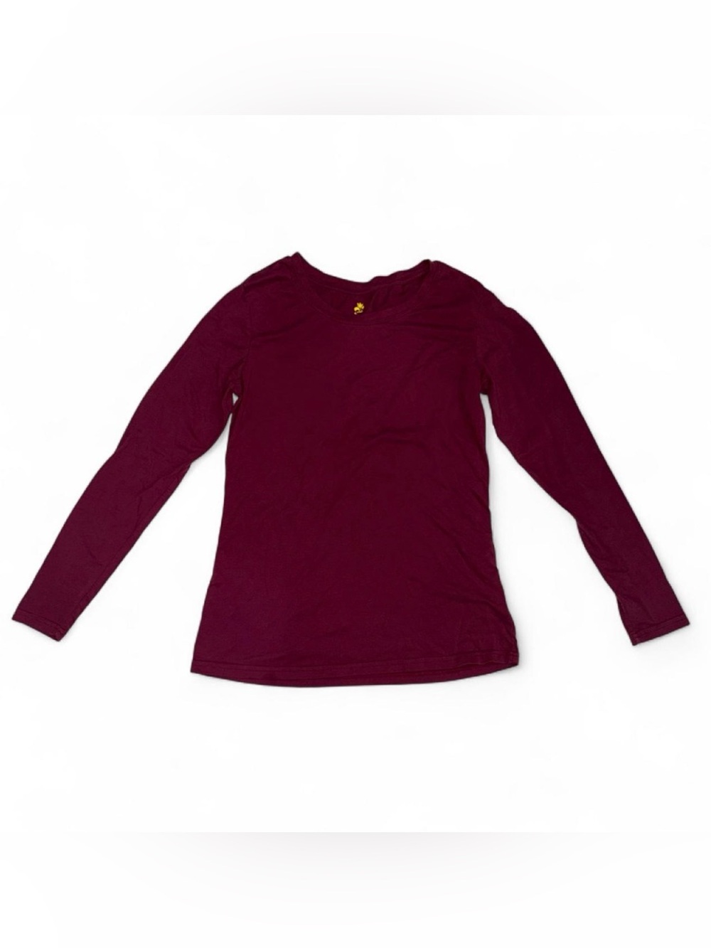 Natural Uniforms Burgundy Long Sleeve Undershirt Size Large
